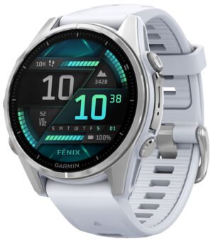 Zegarek damski Garmin Fenix 8 Amoled 43 mm w kolorze Whitestone